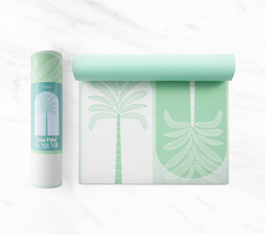 Yoga- & pilatesmatte - Myga, print