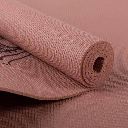 Yoga- & pilatesmatte - Bodhi Yoga, Hamsa Hand, Rose tan