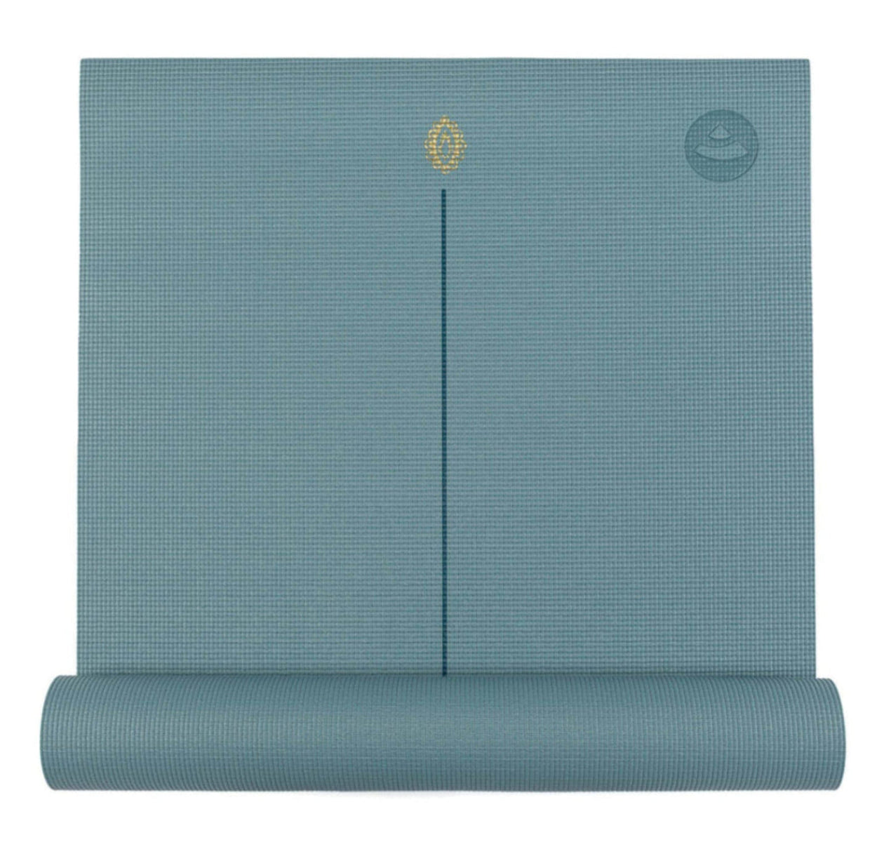 Yoga- & pilatesmatte - Bodhi Yoga, Hamsa Hand, Light blue