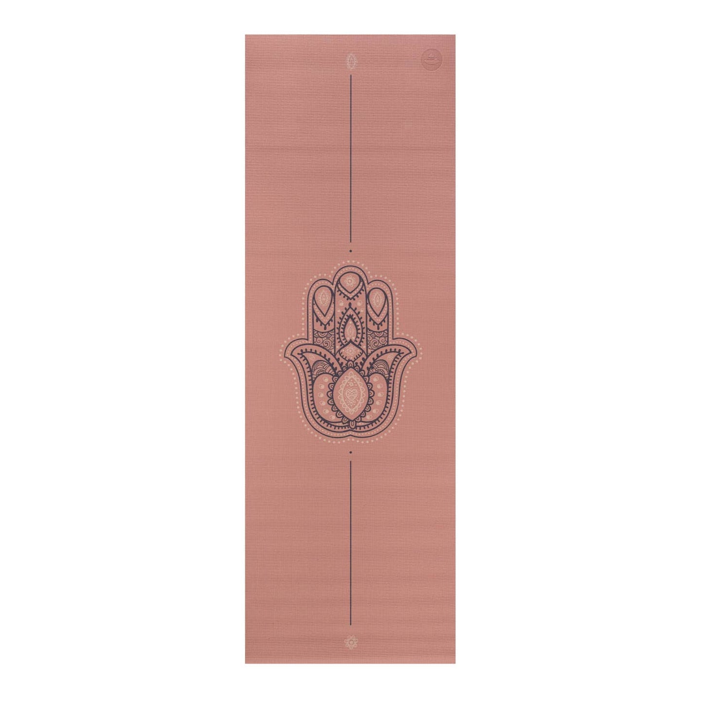Yoga- & pilatesmatte - Bodhi Yoga, Hamsa Hand, Rose tan
