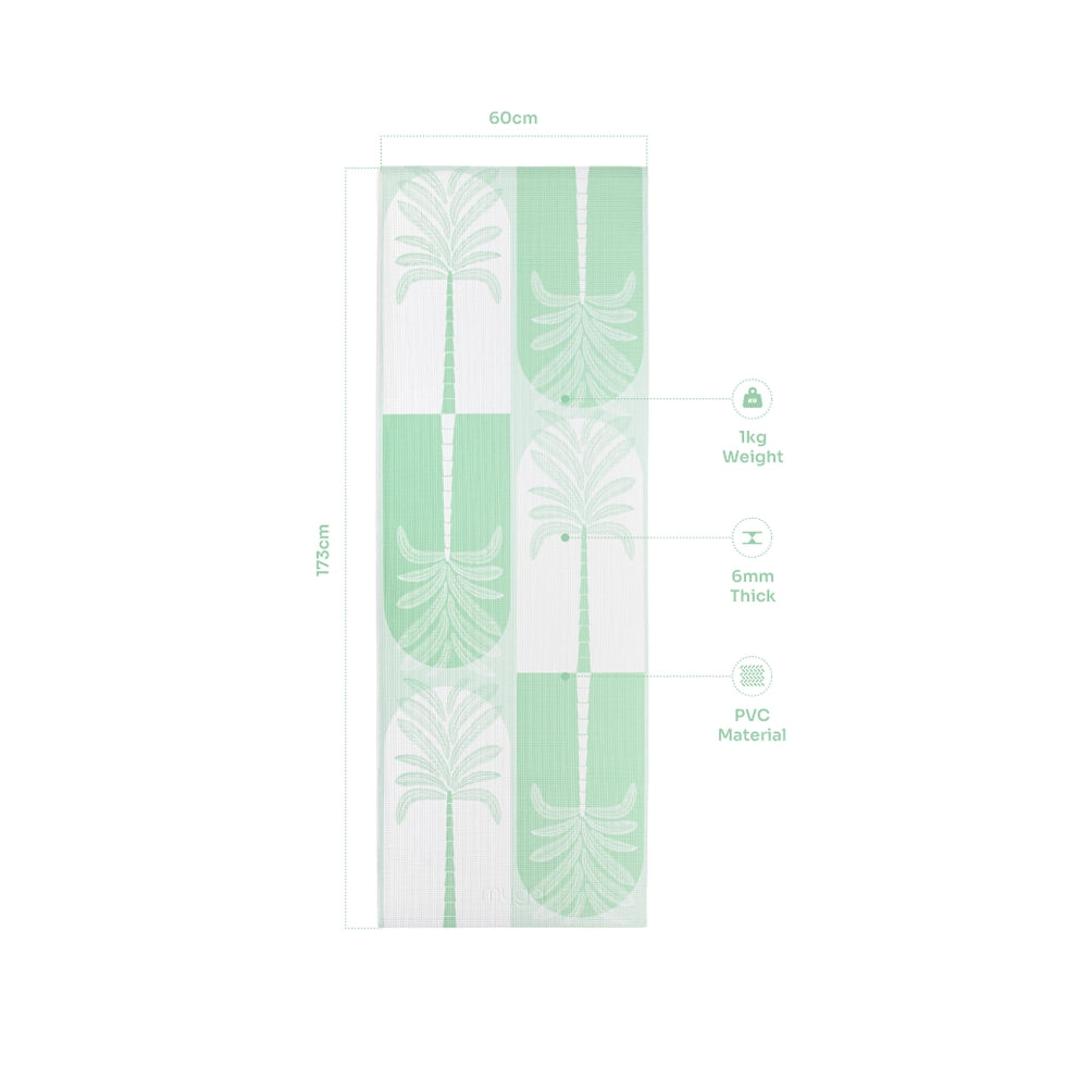 Yoga- & pilatesmatte - Myga, print