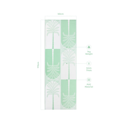 Yoga- & pilatesmatte - Myga, print